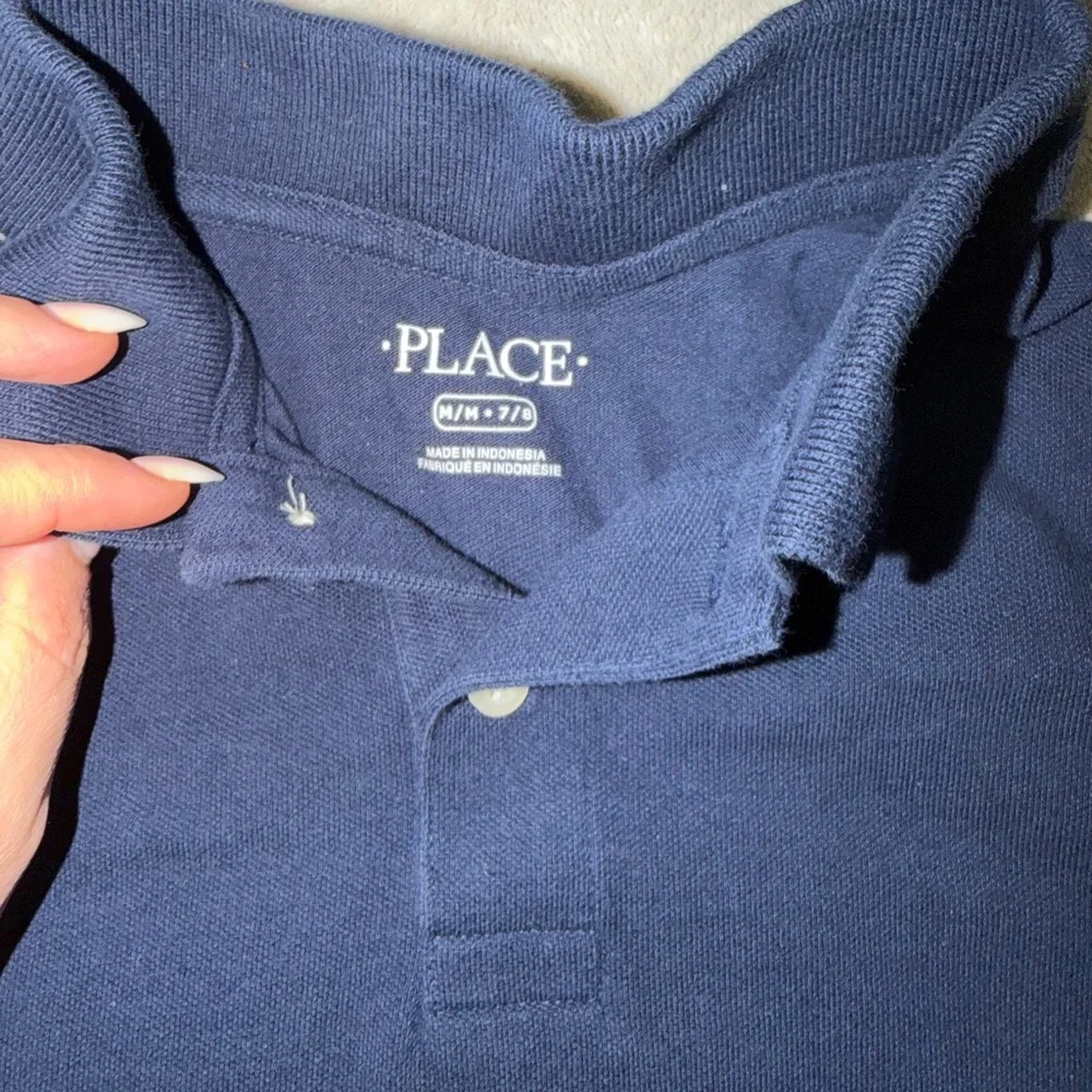 The Children's Place Navy Blue Polo Shirt